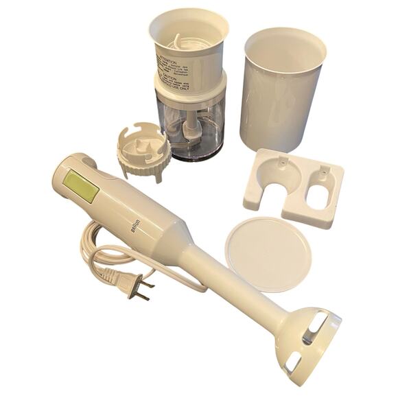Braun Hand Blender Stick And Chopper Used TESTED with Accessories - Picture 1 of 10